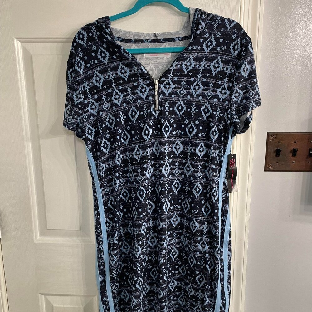 Blue Southwest Dress